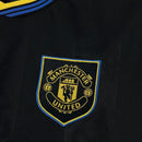 Camisa Pronta Entrega Manchester United 2025/26 - Adidas Torcedor Masculina - Preta/Amarela