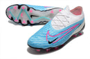 Chuteira Campo Nike Phantom GX Elite - Branca/Azul