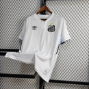 Camisa Santos Home 2024/25 - Umbro Torcedor Masculina - Branca/Preta