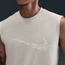 Camisa Regata Nike Masculina - Preta/Bege