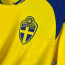 Camisa Seleção Suécia Home 2026/27 - Adidas Torcedor Masculina - Amarela/Azul