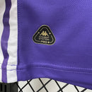Camisa Pronta Entrega Fiorentina Home 2024/25 - Kappa Torcedor Masculina - Roxa/Branca