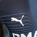 Camisa Olympique de Marseille Away 2025/26 - Puma Jogador Masculina - Preta/Azul