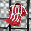 Camisa Atlético de Madrid Home 2003/04 - Nike Retrô Masculina - Vermelha/Branca