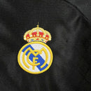 Camisa Manga Longa Real Madrid Away 1998/99 - Adidas Retrô Masculina - Preta/Amarela