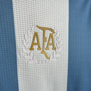 Camisa Pronta Entrega Seleção Argentina Edição Especial 2024/25 - Adidas Torcedor Masculina - Branca/Azul