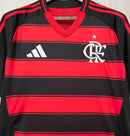 Camisa Pronta Entrega Flamengo Home 2025/26 - Adidas Torcedor Masculina - Vermelha/Preta