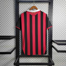 Camisa Pronta Entrega AC Milan Home 2009/10 - Adidas Retrô Masculina - Vermelha/Preta