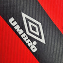 Camisa Flamengo Manga Longa Home 1994/95 - Umbro Retrô Masculina - Vermelha/Preta