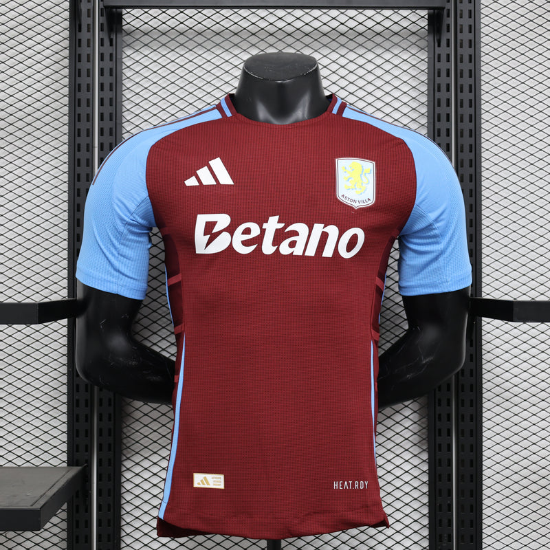 Camisa Aston Villa Home 2024/25 - Versão Jogador