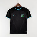 Camisa Seleção Brasil Edição Especial 2022 - Nike Torcedor Masculina - Preta/Azul