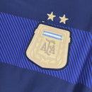Camisa Manga Longa Seleção Argentina Away 2014/15 - Adidas Retrô Masculina - Azul