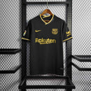 Camisa Barcelona Away 2020/21 - Nike Retrô Masculina - Preta/Dourada