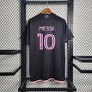 Camisa Pronta Entrega Inter Miami Away 2023/24 - Adidas Torcedor Masculina - Preta/Rosa
