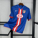 Camisa Atlético de Madrid Away 2010/11 - Nike Retrô Masculina - Azul/Vermelha