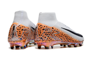 Chuteira Campo Pronta Entrega Nike Air Zoom Mercurial Superfly Elite - Branca/Laranja
