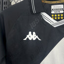 Camisa Vasco da Gama Home 2025/26 - Kappa Torcedor Masculina - Preta/Branca