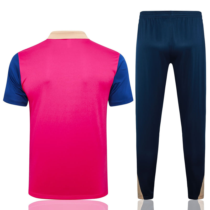 Kit Treino (Camisa + Calça) - Barcelona 2024/25