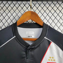 Camisa Vasco 1998/99 - Kappa Retrô Masculina - Preta/Branca