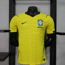 Camisa Pronta Entrega Brasil Home 2026/27 - Nike Jogador Masculina - Amarela/Verde