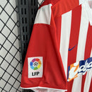 Camisa Atlético de Madrid Home 2002/03 - Nike Retrô Masculina - Vermelha/Branca