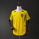 Camisa Brasil Titular 2002 - Versão Retrô