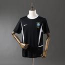 Camisa Brasil Black 2002 - Versão Retrô