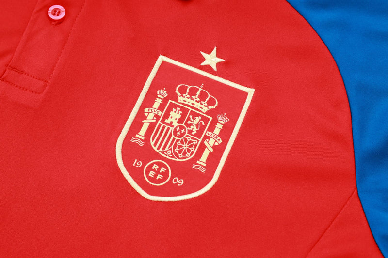 Kit Treino (Camisa + Calça) - Espanha 2024/25