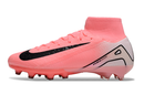 Chuteira Campo Pronta Entrega Nike Air Zoom Mercurial Superfly Elite - Rosa/Preta