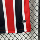 Camisa Pronta Entrega São Paulo Away 2025/26 - New Balace Torcedor Masculina - Vermelha/Preta