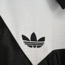 Camisa Seleção Alemanha Home 1988/90 - Adidas Retrô Masculina - Branca/Preta