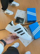 Tênis Adidas SuperStar - Branco/Preto