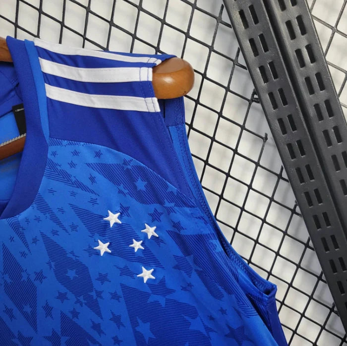 Regata Cruzeiro Titular 2024/25 - Adidas Torcedor
