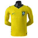 Camisa Brasil Home 2026 - Versão Jogador - Manga Longa