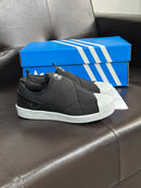 Tênis Adidas Slip On Premium - Preto/Branco