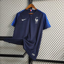 Camisa Seleção França 2018 - Nike Retrô Masculina - Edição Copa do Mundo - Azul