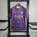 Camisa Manchester City Goleiro 2023/24 - Puma Torcedor Masculina - Roxa/Rosa