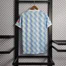 Camisa Manchester United Away 2021/22 - Adidas Retrô Masculina - Azul/Branca