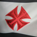 Camisa Vasco da Gama Home 2023/24 - Kappa Torcedor Masculina - Preta/Branca