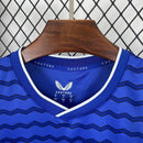 Camisa Everton Home 2025/26 - Castore Torcedor Masculina - Azul/Branca