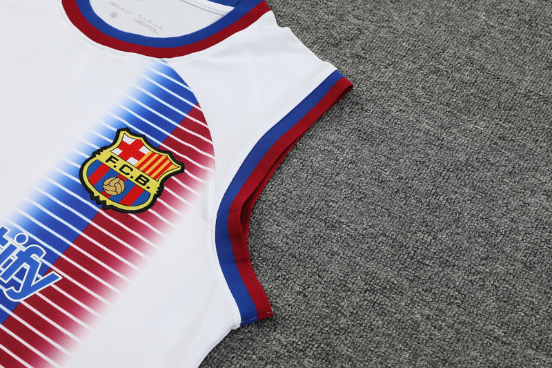 Kit Treino (Regata + Shorts) - Barcelona 2024/25