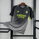 Camisa Real Madrid Goleiro 2025/26 - Adidas Torcedor Masculina - Preta/Cinza
