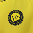 Camisa Al-Nassr Home 2026/27 - Adidas Torcedor Masculina - Amarela/Preta