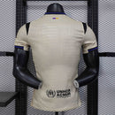 Camisa Barcelona Away 2025/26 - Jogador Masculina - Bege