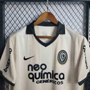 Camisa Pronta Entrega Corinthians Edição Especial Centenária 2010/11 - Nike Retrô Masculina - Bege/Preta