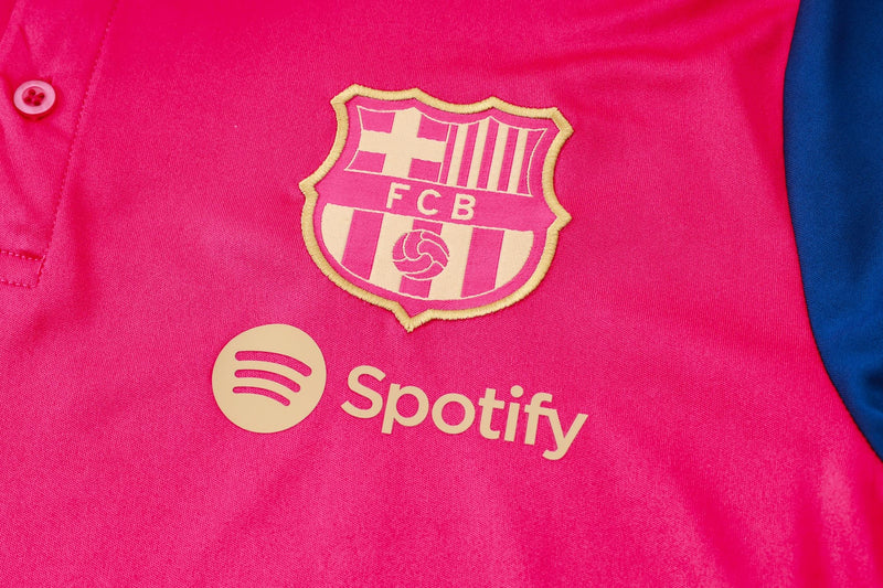 Kit Treino (Camisa + Calça) - Barcelona 2024/25