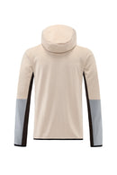 Kit Conjunto Nike Tech Fleece - Jaqueta e Calça- Marrom/Cinza