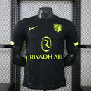 Camisa Atlético de Madrid Away 2026/27 - Nike Jogador Masculina - Preta/Amarela