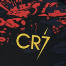 Camisa Seleção Portugal Edição Especial 2026/27 - CR7 Torcedor Masculina - Preta/Vermelha