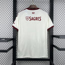Camisa Benfica Away 2026/27 - Adidas Torcedor Masculina - Bege/Bordo
